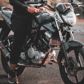 Black Motorbike For Sale