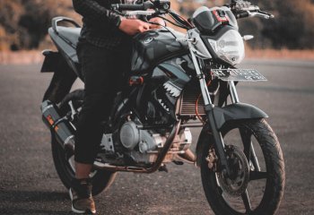 Black Motorbike For Sale