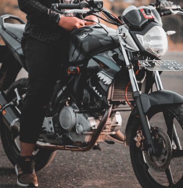 Black Motorbike For Sale